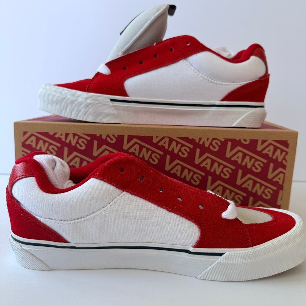 Vans Chukka Push Red True White Mens 7.5 Womens 9 / UK 6.5 NIB